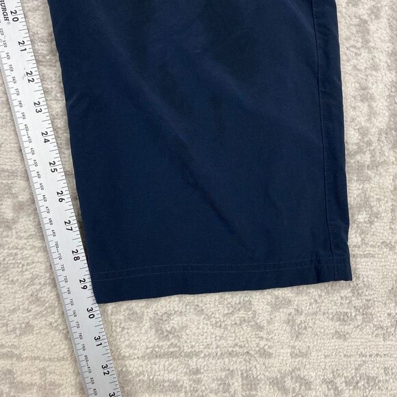 Nike Dri Fit Track Pants Mens Blue Running Athletic Ankle Zip 404623 Size XL - Picture 3 of 7
